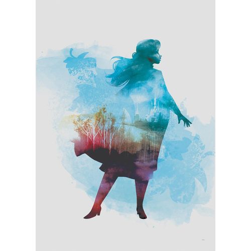 4055065162145 - Bild »Frozen Anna Aquarell« Disney (1 St) Wandbild zur Dekoration im Kinderzimmer - ohne Rahmen