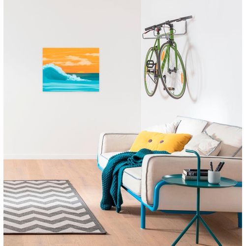 4055065030703 - Wandbild KOMAR Gentle Breeze Bilder Gr Ø 1 St gelb (gelb blau) Kunstdrucke Keilrahmenbild - Gentle Breeze Größe 30 x 40 cm