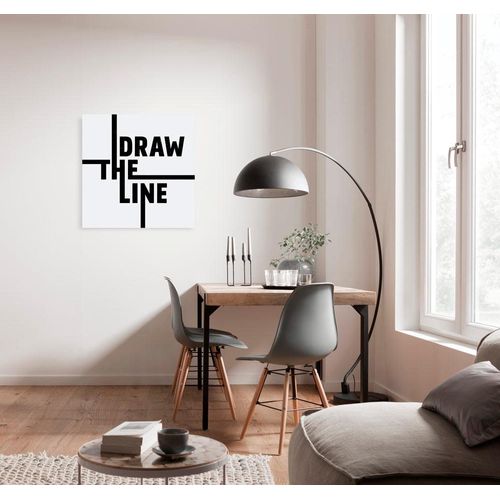 4055065031205 - Wandbild KOMAR Typo Draw the Line Bilder Gr Ø 1 St schwarz (schwarz weiß) Kunstdrucke Keilrahmenbild - Typo Draw the Line Größe 60 x cm 4055065031205 - Wandbild KOMAR Typo Draw the Line Bilder Gr Ø 1 St schwarz (schwarz weiß) Kunstdrucke Keilrahmenbild - Typo Draw the Line Größe 60 x cm