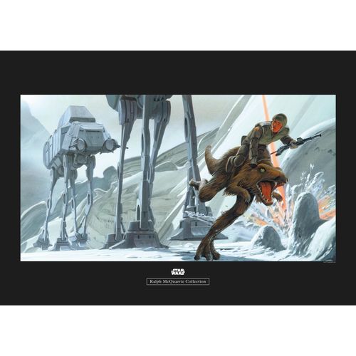 4055065164033 - Bild »Star Wars Classic RMQ Hoth Battle Ground« Star Wars (1 St) Wandbild zur Dekoration im Kinderzimmer - ohne Rahmen