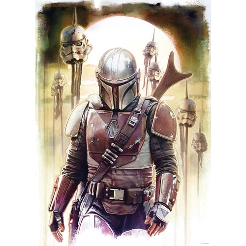 4055065190483 - Bild »Mandalorian Impaler« Disney-Star Wars (1 St) Wandbild zur Dekoration im Kinderzimmer - ohne Rahmen