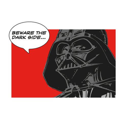 4055065163401 - Bild »Star Wars Classic Comic Quote Vader« Star Wars (1 St) Wandbild zur Dekoration im Kinderzimmer - ohne Rahmen 4055065163401 - Bild »Star Wars Classic Comic Quote Vader« Star Wars (1 St) Wandbild zur Dekoration im Kinderzimmer - ohne Rahmen