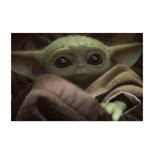 4055065190155 - Bild »Mandalorian The Child Cute Face« Disney-Star Wars (1 St) Wandbild zur Dekoration im Kinderzimmer - ohne Rahmen
