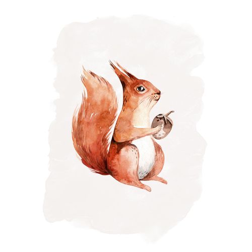4055065179105 - Bild »Hungry Squirrel« Natur (1 St) Wandbild zur Dekoration - ohne Rahmen