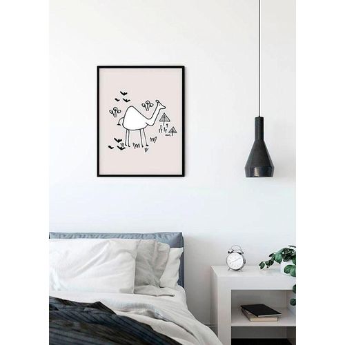 4055065154270 - KOMAR Poster Scibble Camel Bilder Kinderzimmer Schlafzimmer Wohnzimmer Gr B H 50 cm x 70 cm Tiere 1 St weiß Poster 4055065154270 - KOMAR Poster Scibble Camel Bilder Kinderzimmer Schlafzimmer Wohnzimmer Gr B H 50 cm x 70 cm Tiere 1 St weiß Poster