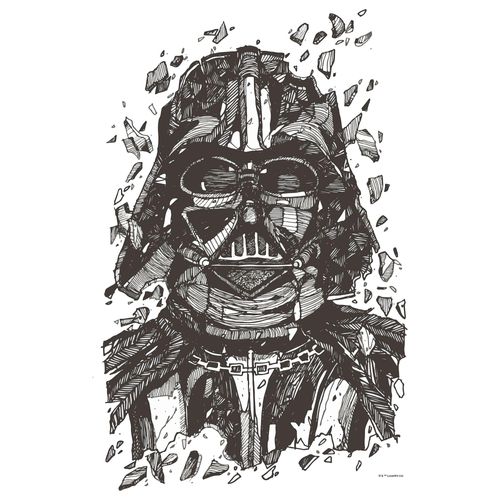 4055065190940 - KOMAR Wandbild Star Wars Darth Vader Drawing Bilder Kinderzimmer Schlafzimmer Wohnzimmer Gr B H 50 cm x 70 cm Kunstdruck-Bild-Poster-Wandbild 1 St bunt Kunstdrucke 4055065190940 - KOMAR Wandbild Star Wars Darth Vader Drawing Bilder Kinderzimmer Schlafzimmer Wohnzimmer Gr B H 50 cm x 70 cm Kunstdruck-Bild-Poster-Wandbild 1 St bunt Kunstdrucke