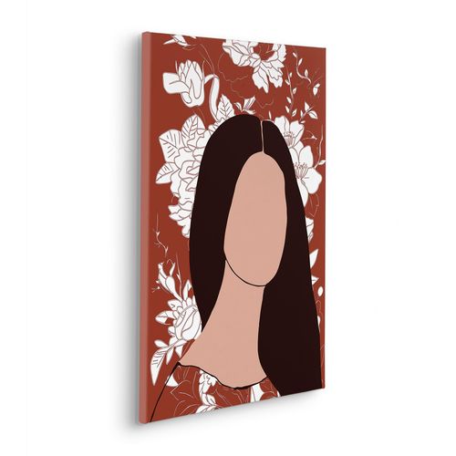 4055065031069 - Wandbild KOMAR Beautiful Soul Bilder Gr Ø 1 St rot (braun weiß rot) Kunstdrucke Keilrahmenbild - Beautiful Soul Größe 40 x 60 cm