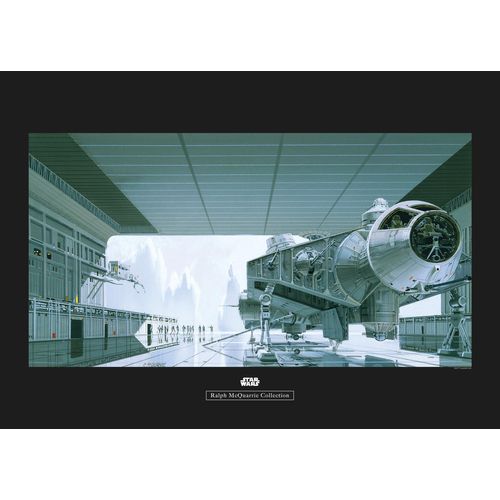 4055065164002 - Bild »Star Wars Classic RMQ Hangar Shuttle« Star Wars (1 St) Wandbild zur Dekoration im Kinderzimmer - ohne Rahmen