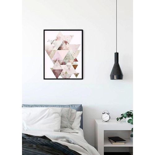 4055065152993 - KOMAR Poster Triangles Red Bilder Kinderzimmer Schlafzimmer Wohnzimmer Gr B H 50 cm x 70 cm Formen-Kunst 1 St bunt Poster 4055065152993 - KOMAR Poster Triangles Red Bilder Kinderzimmer Schlafzimmer Wohnzimmer Gr B H 50 cm x 70 cm Formen-Kunst 1 St bunt Poster