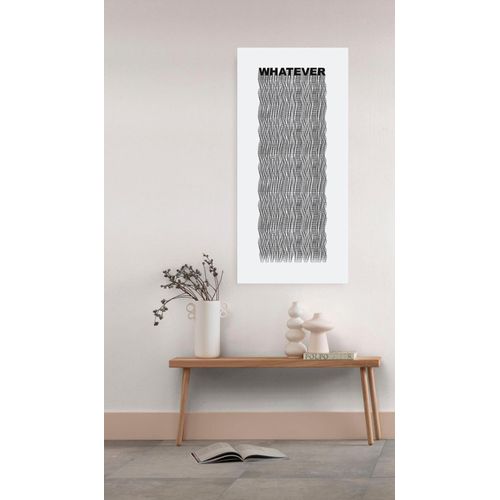 4055065031106 - Wandbild KOMAR Typo Whatever Bilder Gr Ø 1 St schwarz (schwarz weiß) Kunstdrucke Keilrahmenbild - Typo Whatever Größe 40 x 90 cm