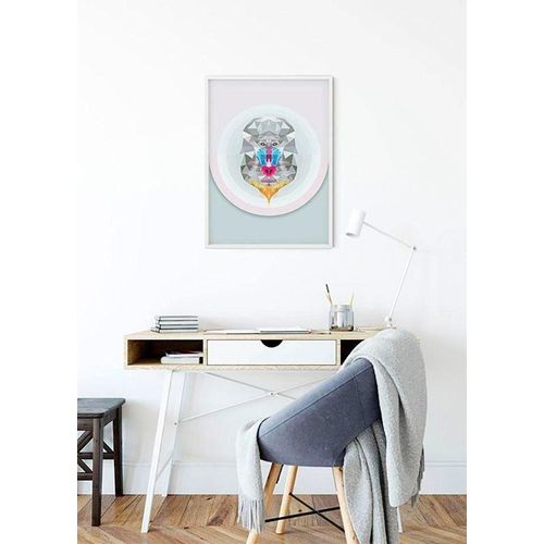 4055065152696 - KOMAR Poster Baboon Bilder Kinderzimmer Schlafzimmer Wohnzimmer Gr B H 50 cm x 70 cm Tiere 1 St bunt Poster 4055065152696 - KOMAR Poster Baboon Bilder Kinderzimmer Schlafzimmer Wohnzimmer Gr B H 50 cm x 70 cm Tiere 1 St bunt Poster