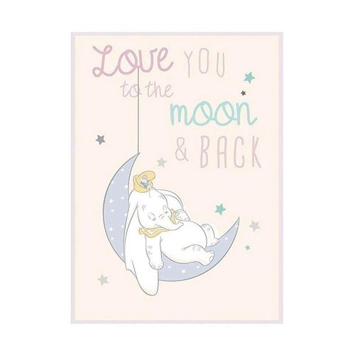 4055065160868 - KOMAR Poster Dumbo Moon Bilder Kinderzimmer Schlafzimmer Wohnzimmer Gr B H 40 cm x 50 cm Disney 1 St bunt Poster 4055065160868 - KOMAR Poster Dumbo Moon Bilder Kinderzimmer Schlafzimmer Wohnzimmer Gr B H 40 cm x 50 cm Disney 1 St bunt Poster