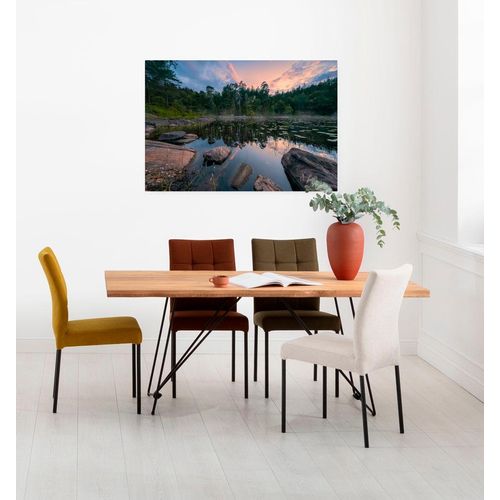 4055065032066 - Leinwandbild KOMAR Mystic Shores Bilder Gr B H T 90 cm x 60 cm x 2 cm Landschaftsaufnahme Baum-Blätter-Natur-Berge-Blumen-Foto-Jahreszeiten-Landschaft-Meer-Strand-Palmen Querformat 1 St bunt Leinwandbilder 90x60 cm (Breite x Höhe) Keilrahmenbild