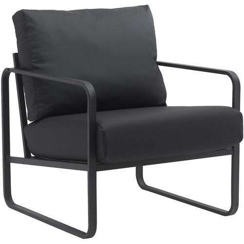 4255716314255 - Lounger Manea I Relaxsessel Kunstleder Oder Stoff Bezug I Mit Stabilem Metallgestell I Gepolsteter Clubsessel