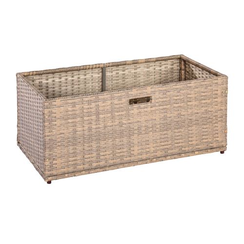 4033662901404 - Unterschiebbox für Eckbank groß graubeige Stahlgestell mit Kunststoffgef 4033662901404 - Unterschiebbox für Eckbank groß graubeige Stahlgestell mit Kunststoffgef