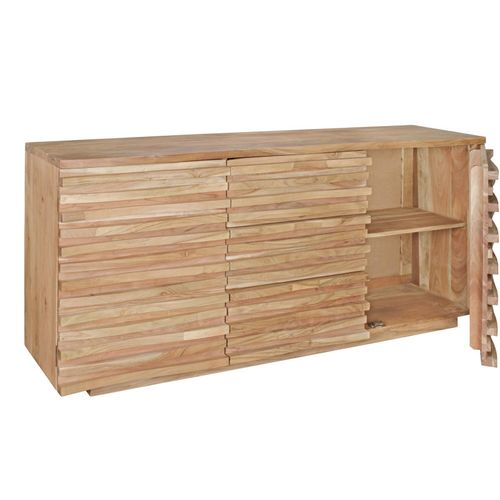 4255632531675 - Sideboard Akazien-Massivholz Natur-Baumkante Landhaus-Stil 160x75x43 cm 4255632531675 - Sideboard Akazien-Massivholz Natur-Baumkante Landhaus-Stil 160x75x43 cm