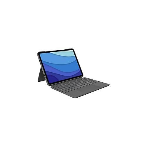 5099206095229 - Combo Touch - Tastatur und Foliohülle - mit Trackpad - hintergrundbeleuchtet - Apple Smart connector - QWERTZ - Deutsch - Oxford Gray - für Apple 2790cm (11) iPad Pro (1 Generation 2 Generation 3 Generation)