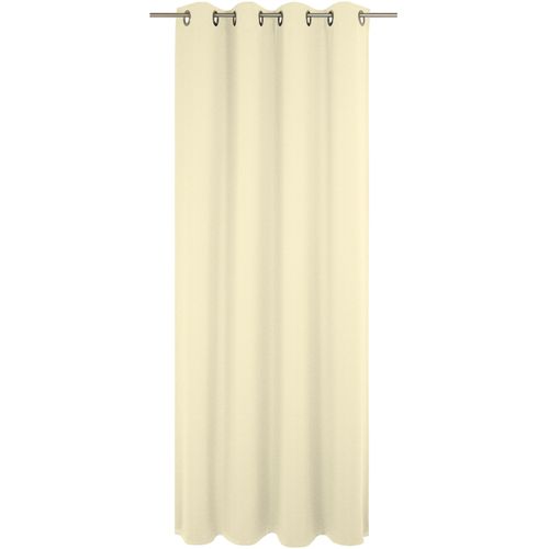 4004567427634 - Vorhang WIRTH Sunday beige (creme) Gardinen 235cm Ösen 142cm Baumwolle Polyester nach Maß B142cm H235cm