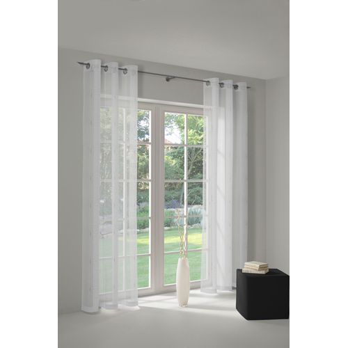 4004567100681 - Vorhang WIRTH Theresa Gardinen Gr 225 cm Ösen 140 cm weiß Fertiggardine Fertigstore Flauschvorhang Gardine Gardinenstore Langstore Ösenschal Übergardine Ösen Store 4004567100681 - Vorhang WIRTH Theresa Gardinen Gr 225 cm Ösen 140 cm weiß Fertiggardine Fertigstore Flauschvorhang Gardine Gardinenstore Langstore Ösenschal Übergardine Ösen Store