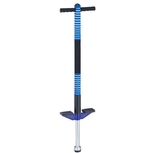 4052025474058 - Relaxdays Pogo Stick für Kinder Springstock bis 35 kg gepolststert Sprungstab outdoor rutschfest Edelstahl blau