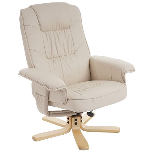 4057651092881 - Relaxsessel Fernsehsessel Sessel ohne Hocker H56 Kunstleder MVG-zertifiziert ~ creme 4057651092881 - Relaxsessel Fernsehsessel Sessel ohne Hocker H56 Kunstleder MVG-zertifiziert ~ creme
