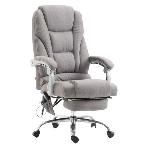 4251380464852 - Bürostuhl Pacific Stoff I Höhenverstellbar I Massage-Funktion I Fußablage 4251380464852 - Bürostuhl Pacific Stoff I Höhenverstellbar I Massage-Funktion I Fußablage