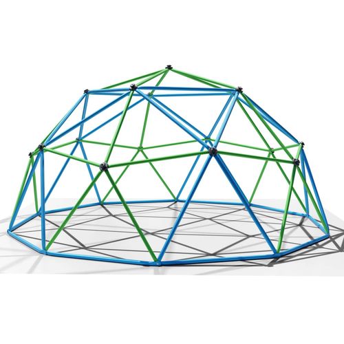 4054748016348 - Klettergerüst 305x305x155cm DomeClimber Kinder Kletterkuppel Geodome 10FT - blau grün 4054748016348 - Klettergerüst 305x305x155cm DomeClimber Kinder Kletterkuppel Geodome 10FT - blau grün