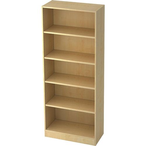 4032062023624 - Melaminharzbeschichtete Spanplatte Bücherregal 4 Fachböden 800 x 400 x 2004 mm Braun Ahorn 4032062023624 - Melaminharzbeschichtete Spanplatte Bücherregal 4 Fachböden 800 x 400 x 2004 mm Braun Ahorn