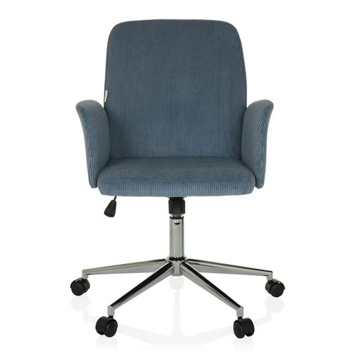 4064323038542 - Home Office Bürostuhl SOLAO CORD Stoff mit Armlehnen
