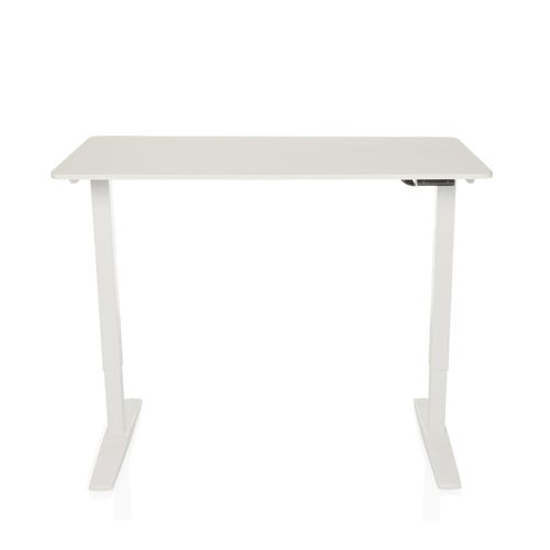 4064323038252 - Elektrisch höhenverstellbarer Schreibtisch STAND BASIC MDF Platte Gestell aus Stahl