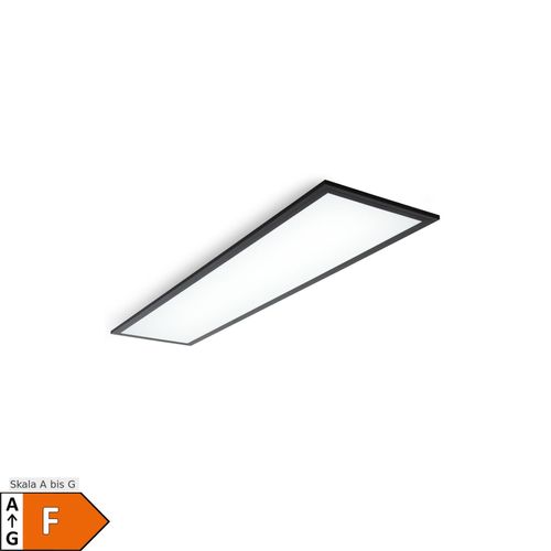4057722008452 - Bklicht - led Panel flach100x25cm Leuchte Lampe Decke 230V 22W Büro Bad Wohnzimmer schwarz 4057722008452 - Bklicht - led Panel flach100x25cm Leuchte Lampe Decke 230V 22W Büro Bad Wohnzimmer schwarz