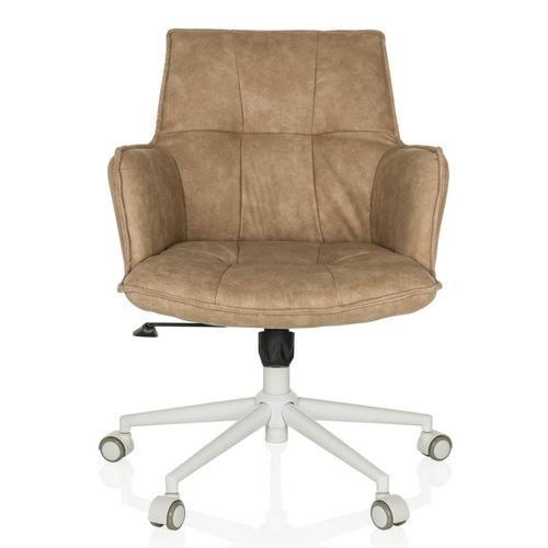 4064323038870 - hjh LIVING Home Office Bürostuhl SOLAO LIFE W Stoff mit Armlehnen