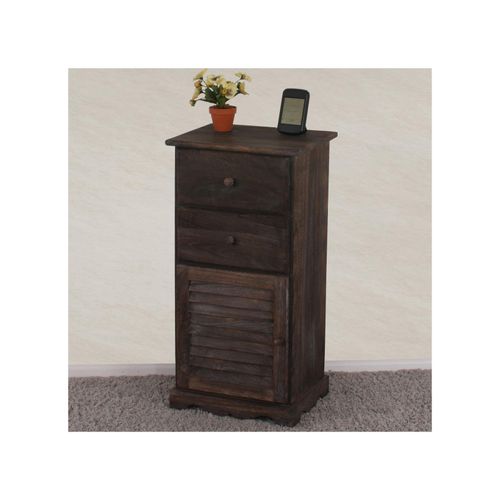4052826049776 - Kommode Schrank 81x40x32cm Shabby-Look Shabby-Chic Vintage ~ braun 4052826049776 - Kommode Schrank 81x40x32cm Shabby-Look Shabby-Chic Vintage ~ braun