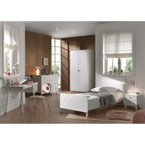 5420070238052 - BILLY Jugendzimmer Set 4-tlg best aus Bett 90 x 200 cm Nachtkonsole Schreibtisch und Schubladen Kommode 5420070238052 - BILLY Jugendzimmer Set 4-tlg best aus Bett 90 x 200 cm Nachtkonsole Schreibtisch und Schubladen Kommode