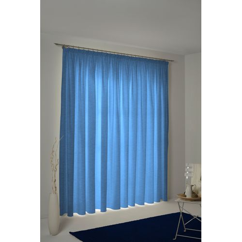 4004567090784 - Vorhang WIRTH Toco-Uni Gardinen Gr 245 cm Kräuselband 270 cm blau Kräuselband 4004567090784 - Vorhang WIRTH Toco-Uni Gardinen Gr 245 cm Kräuselband 270 cm blau Kräuselband