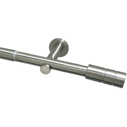 4003018250272 - Gardinenstange Gardinenstangen Set Metall 22 25 mm Gardinenstangen Gr L 100 cm - 190 cm Ø 25 mm 1 läufig silberfarben (edelstahlfarben) Kinder Gardinenstangen für 1-Lauf 4003018250272 - Gardinenstange Gardinenstangen Set Metall 22 25 mm Gardinenstangen Gr L 100 cm - 190 cm Ø 25 mm 1 läufig silberfarben (edelstahlfarben) Kinder Gardinenstangen für 1-Lauf