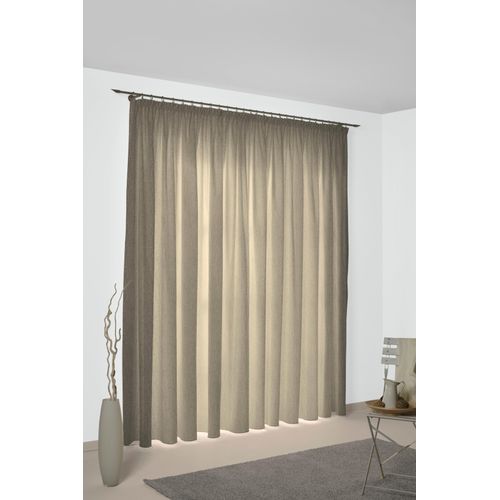 4004567341527 - Vorhang WIRTH Torbole Gr 3 braun (mittelbraun) B132cm H175cm Jacquard Baumwolle Polyester Gardinen
