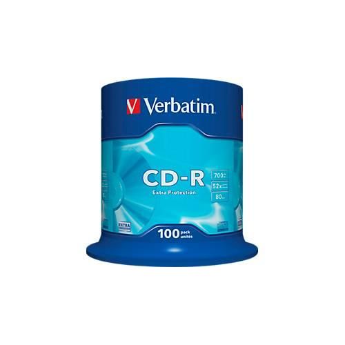0023942434115 - 52x Speed CD-R 12cm 1x100 Verbatim Data Life CD-R 80 700MB 52x Speed Spindel 43411 0023942434115 0023942434115 - 52x Speed CD-R 12cm 1x100 Verbatim Data Life CD-R 80 700MB 52x Speed Spindel 43411 0023942434115