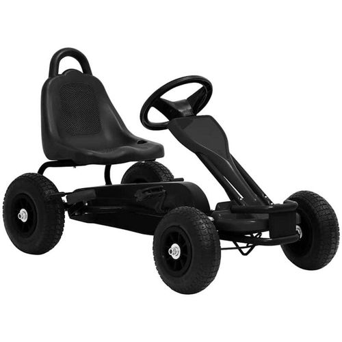 8718475509486 - Vidaxl - Pedal Go-Kart mit Luftreifen Schwarz