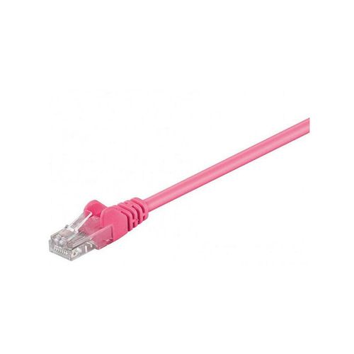 4040849952005 - PATCH-C5U 025 mg - 025m Cat5e U UTP-Netzwerkkabel magenta (95200) - Goobay