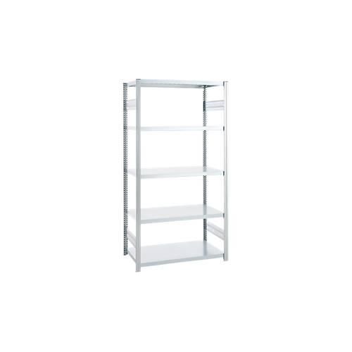 4250623798891 - Steckregal ORDO Industry Grundregal modular 5 Fachböden Fachlast 140 kg Feldlast 1200 kg B 810 x T 435 x H 2000 mm Stahl verzinkt