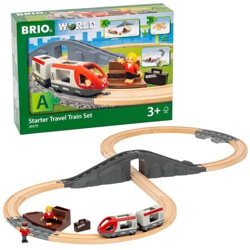 7312350360790 - BRIO World - 36079 Reisezug Starter Set A | 22-teiliges Holzspielzeugzugset für Kinder ab 3 Jahren 7312350360790 - BRIO World - 36079 Reisezug Starter Set A | 22-teiliges Holzspielzeugzugset für Kinder ab 3 Jahren