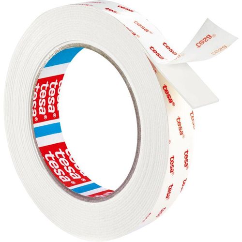 4042448340313 - Montageband Tapete&Putz 10 kg Haltekraft pro Meter - starkes doppelseitiges Montageklebeband zur Befestigung auf Gips und Tapeten - 5 m x 19 mm