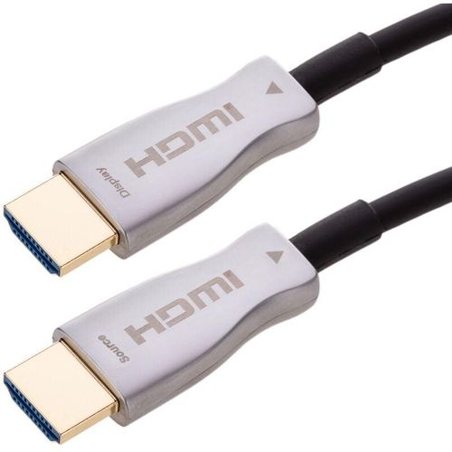 8434185494538 - CableMarkt - 15 m HDMI 20-Kabel mit HDMI-A-Stecker Ultra HD 4K-Glasfaseranschlüssen schwarz