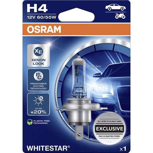 4062172395663 - - Scheinwerferlampe H4 Whitestar 20 Scheinwerferlampe