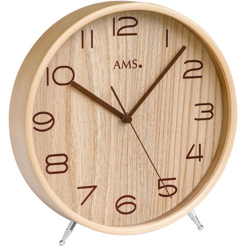4037445154964 - Funktischuhr AMS F5118 beige Tischuhren Wohnzimmer Esszimmer 4037445154964 - Funktischuhr AMS F5118 beige Tischuhren Wohnzimmer Esszimmer