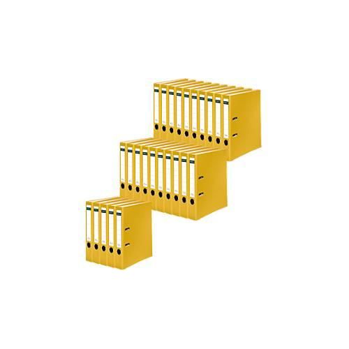 4014481096199 - Select Ordner DIN A4 Rückenbreite 50 mm 25 Stück Polypropylen und Recyclingpapier gelb 4014481096199 - Select Ordner DIN A4 Rückenbreite 50 mm 25 Stück Polypropylen und Recyclingpapier gelb
