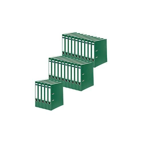4014481096175 - Select Ordner DIN A4 Rückenbreite 50 mm 25 Stück Polypropylen und Recyclingpapier grün