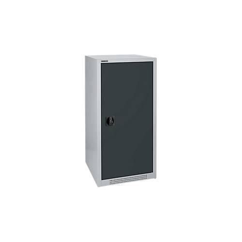 4051273793423 - Genius Flügeltürschrank FS 3 OH abschließbar 2 Fachböden bis 250 kg B 545 mm Stahl weißaluminium RAL 9006 anthrazitgrau RAL 7016 4051273793423 - Genius Flügeltürschrank FS 3 OH abschließbar 2 Fachböden bis 250 kg B 545 mm Stahl weißaluminium RAL 9006 anthrazitgrau RAL 7016