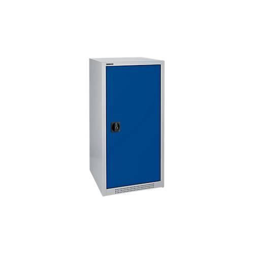 4051273793416 - Genius Flügeltürschrank FS 3 OH abschließbar 2 Fachböden bis 250 kg B 545 mm Stahl weißaluminium RAL 9006 enzianblau RAL 5010 4051273793416 - Genius Flügeltürschrank FS 3 OH abschließbar 2 Fachböden bis 250 kg B 545 mm Stahl weißaluminium RAL 9006 enzianblau RAL 5010